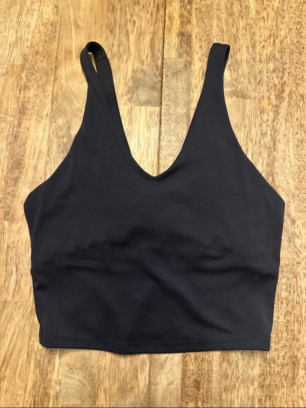 Target Black V-Neck Seamless Sports Bralette